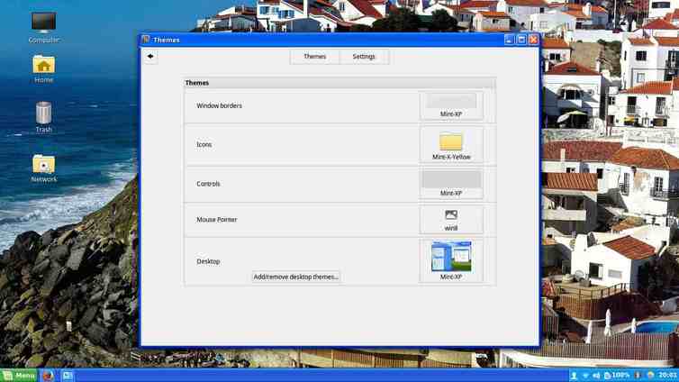 linux mint screenshot