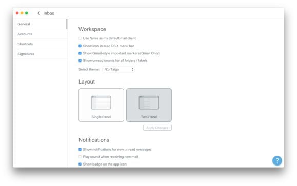 nylas n1 customization