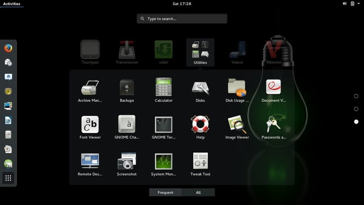 openSUSE with GNOME desktop