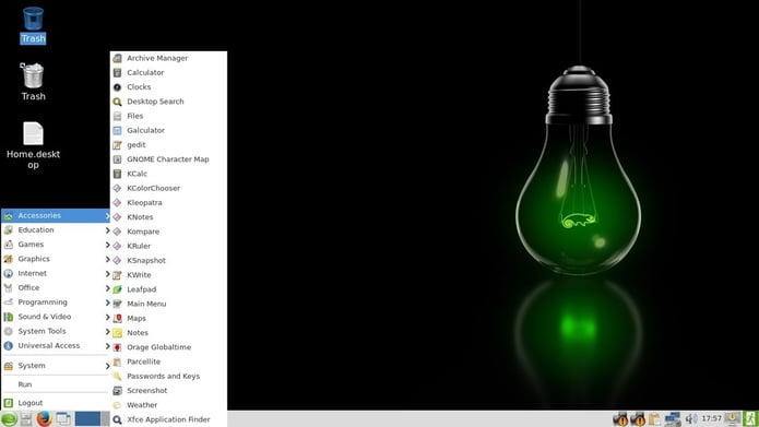 openSUSE with LXDE