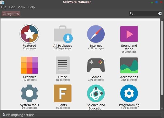peppermint os 8 software manager