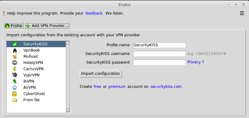 securitykiss in fruho