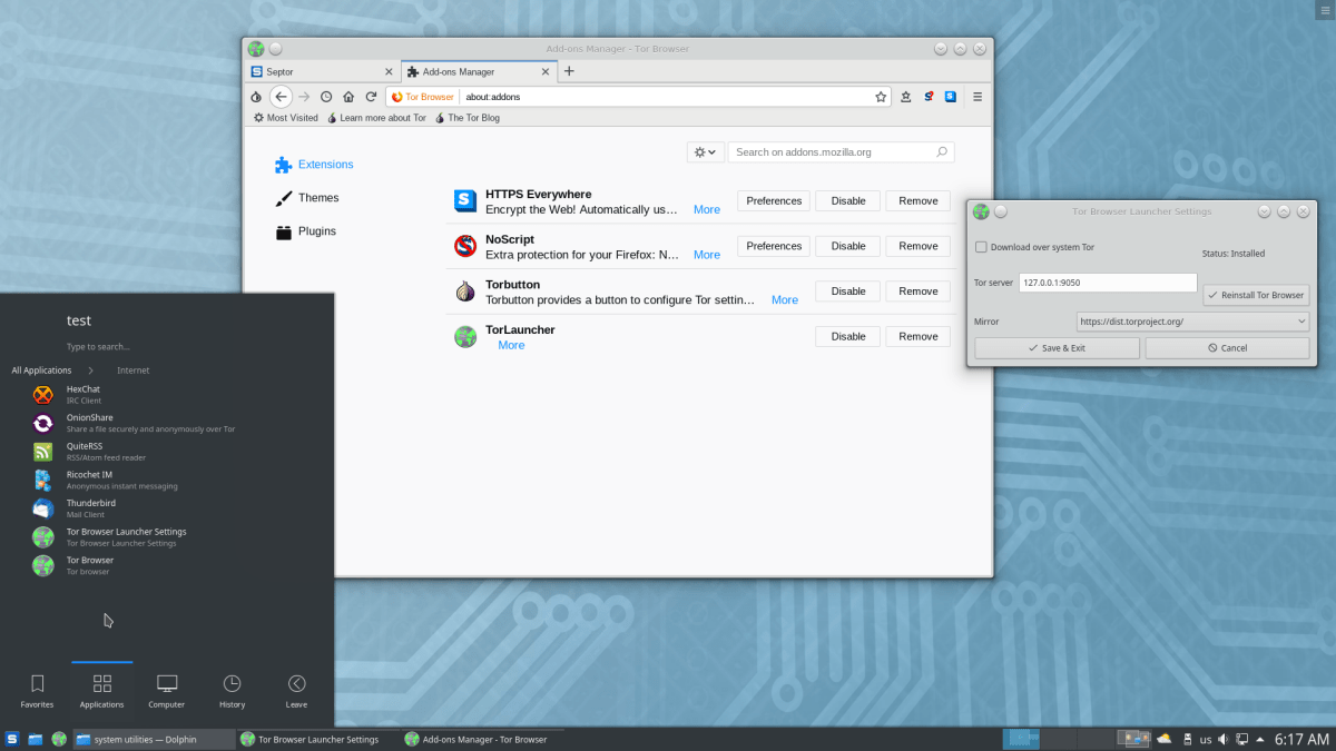 septor kde plasma
