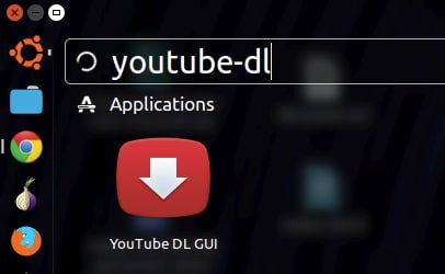 start youtube-dl in ubuntu