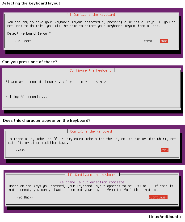 ubuntu installer screenshot