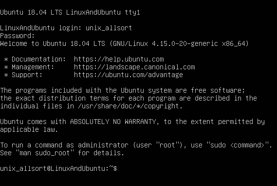ubuntu minimal bootup