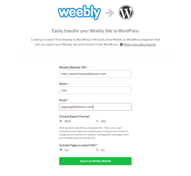 weeblytowp migrate weebly to wordpress