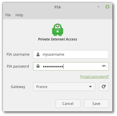pia vpn manager