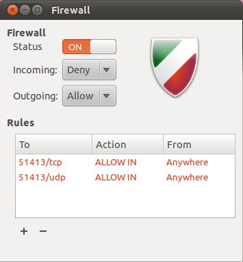 gufw firewall