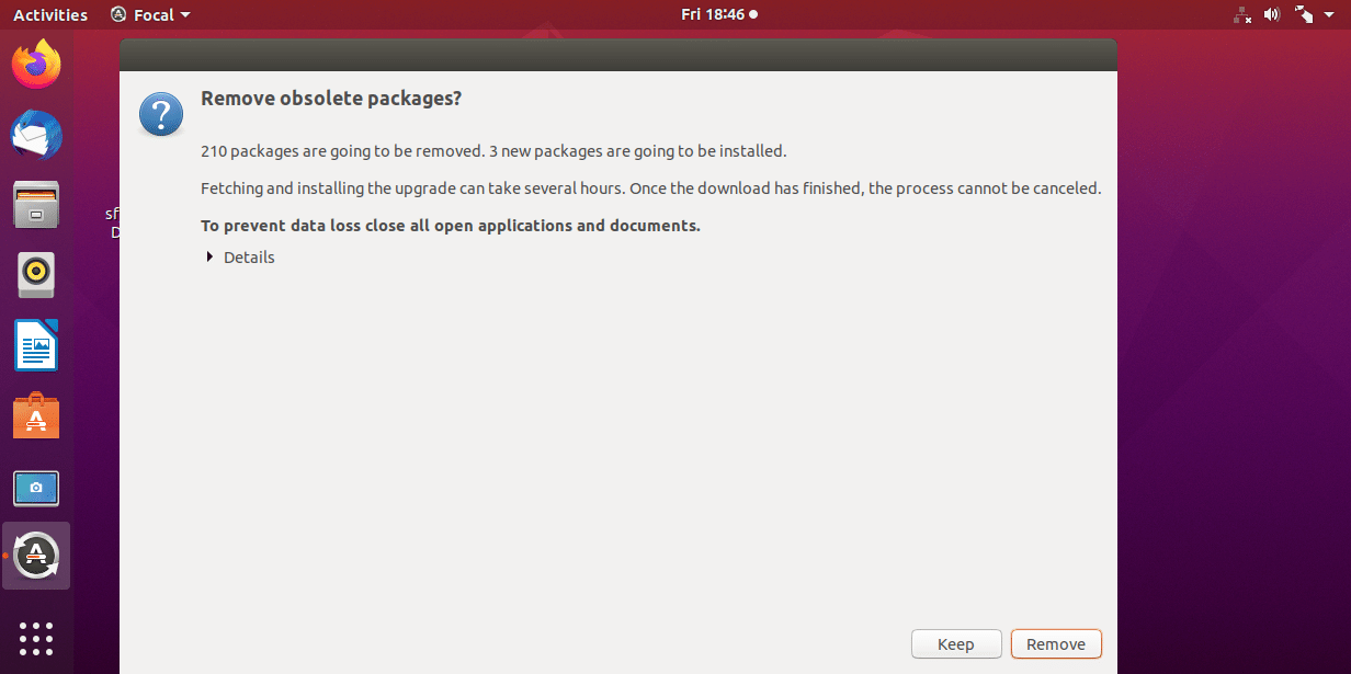 Remove obsolete packages