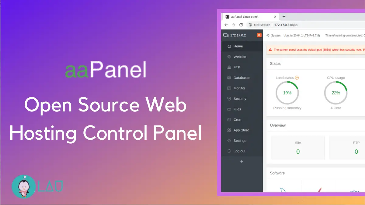 aaPanel free open source control panel