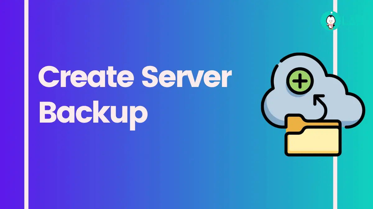 Create server backup