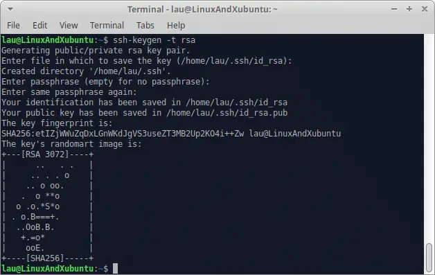 Secure Linux Server - Generate SSH Key