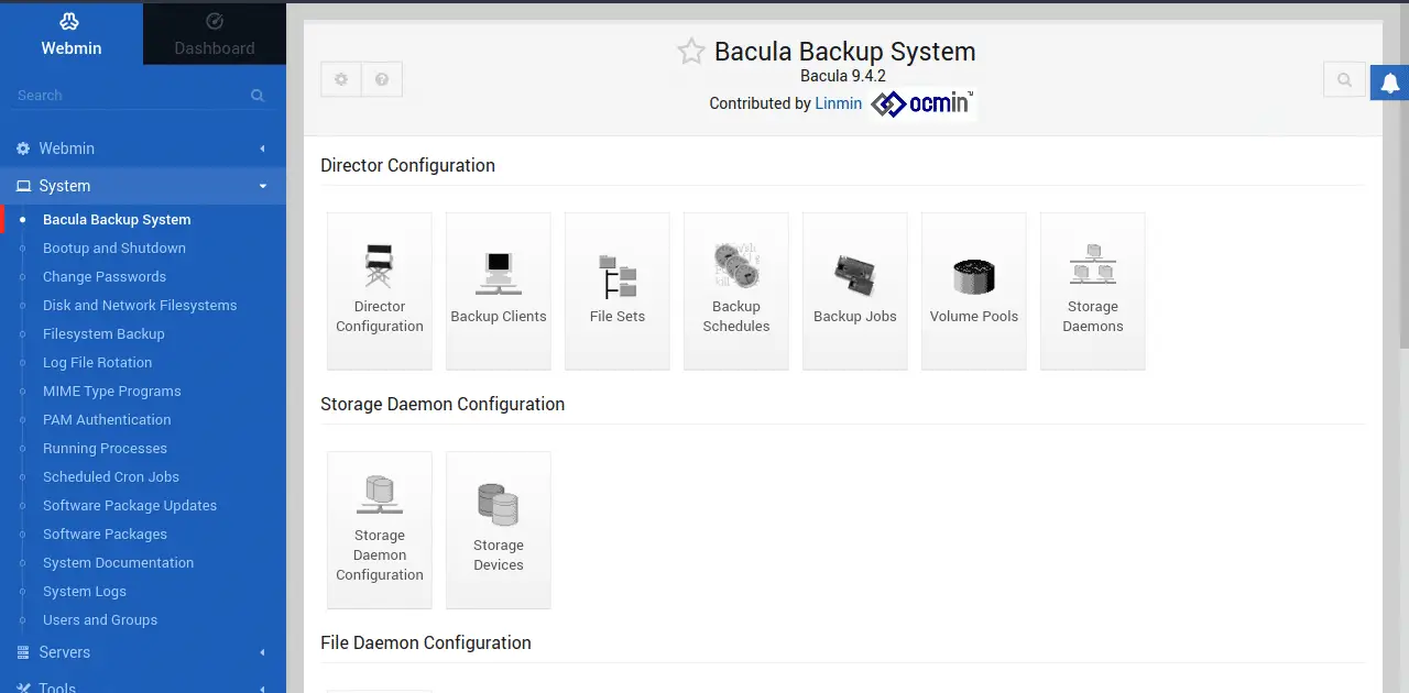 Bacula Backup System