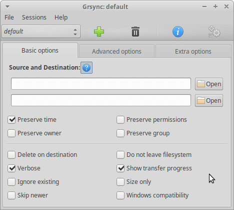 Grsync basic