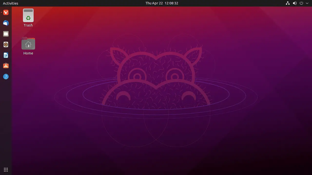 Ubuntu  GNOME linux desktop environments