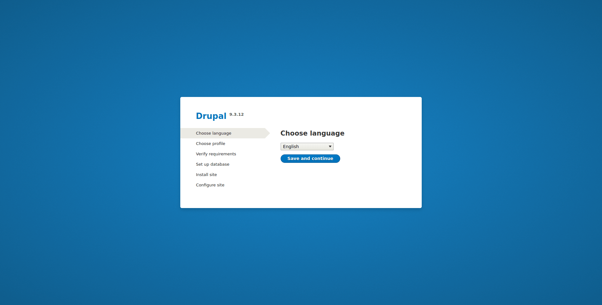 Drupal Select language