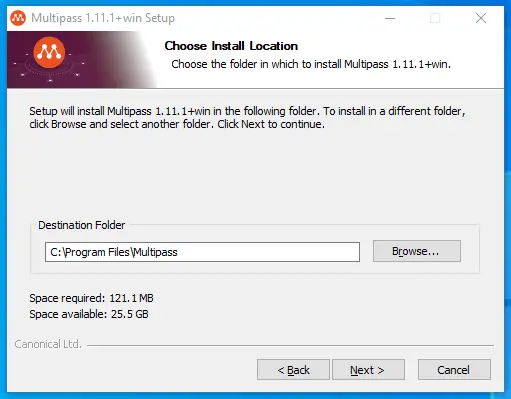 Ubuntu Multipass install location