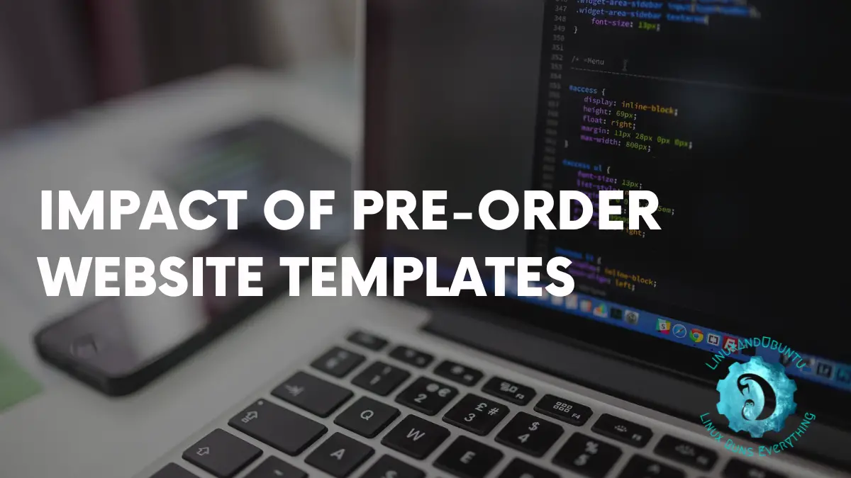 The Impact of Pre-Order Website Templates on Customer Anticipation